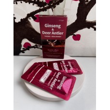 Женьшень и оленьи рога Gindeng & Deer Antler 72 часа саше E-0543 Женьшень и оленьи рога Gindeng & Deer Antler 72 часа саше E-0543
