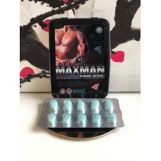 Максмэн Maxman № 11 для мужчин 10 таблеток C-0012-11, , шт Максмэн Maxman № 11 для мужчин 10 таблеток C-0012-11, , шт